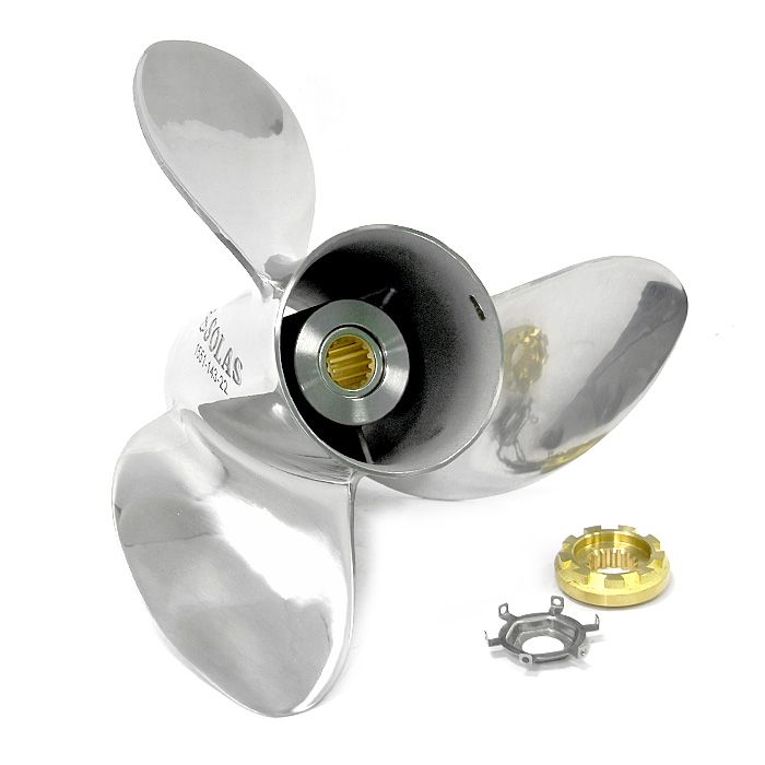 Винт гребной Solas 1551-148-18, 3x14 3/4x18 (R) SOLAS 1551-148-18 (48-16316A46, HRTITAN3)