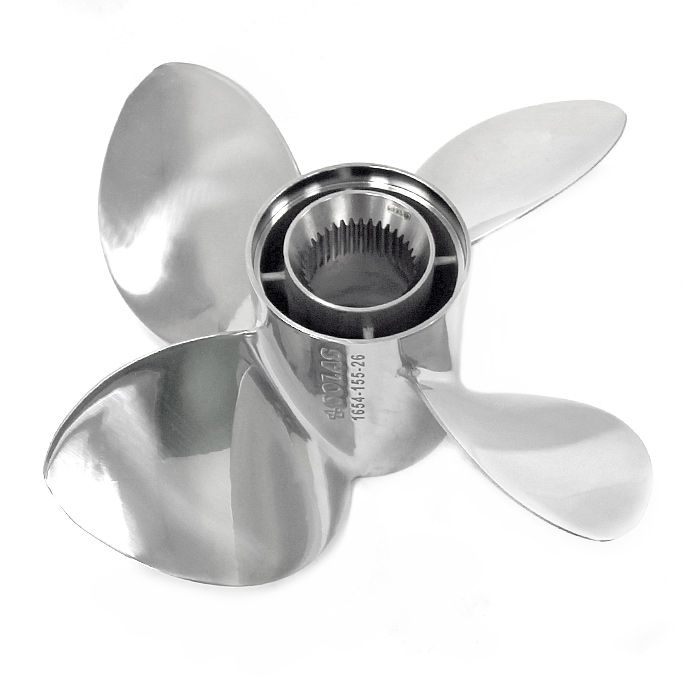 Винт гребной Solas 1654-155-26, 4x15 1/2x26 (FRONT) SOLAS 1654-155-26 (BRAVO3DUALPROPS)
